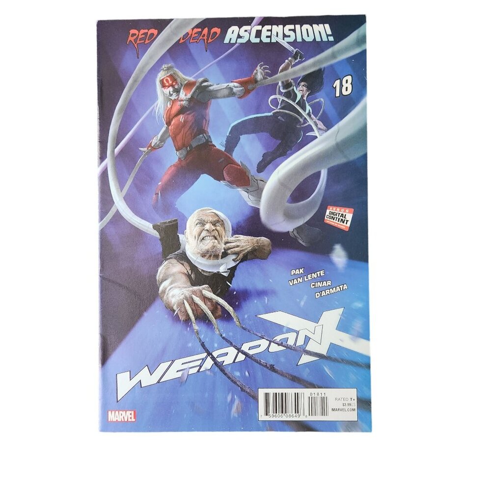 Marvel Weapon X #18 2018 Comic Book Collector Bagged Boarded